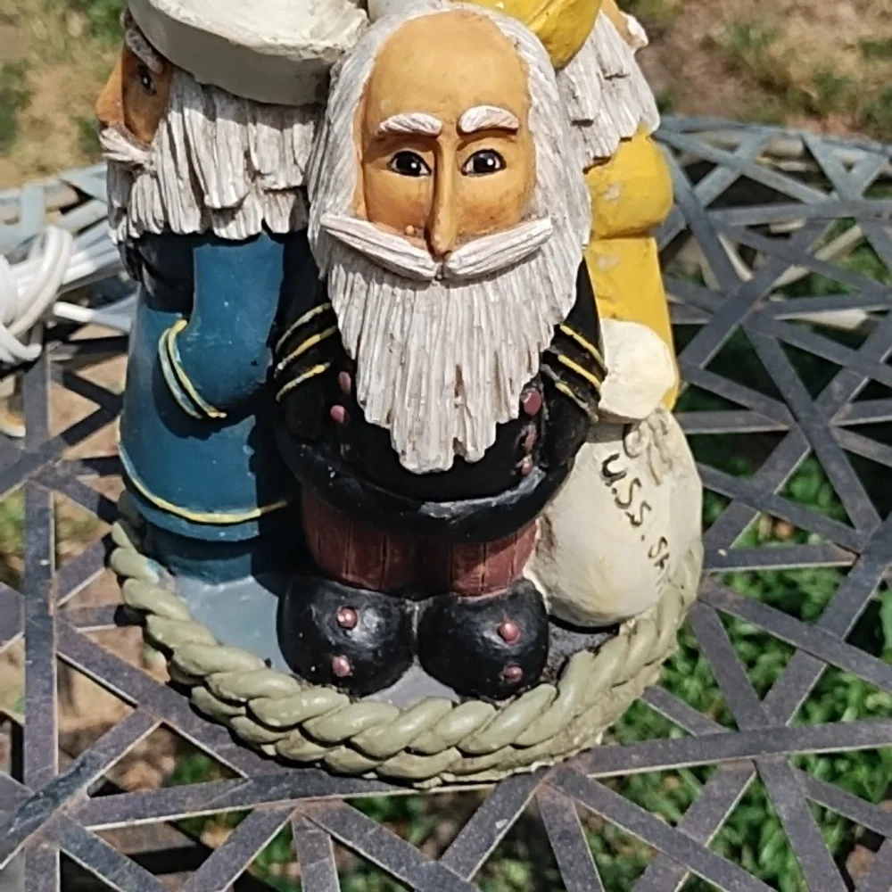Nautical Themed Sailor Figurine Lamp